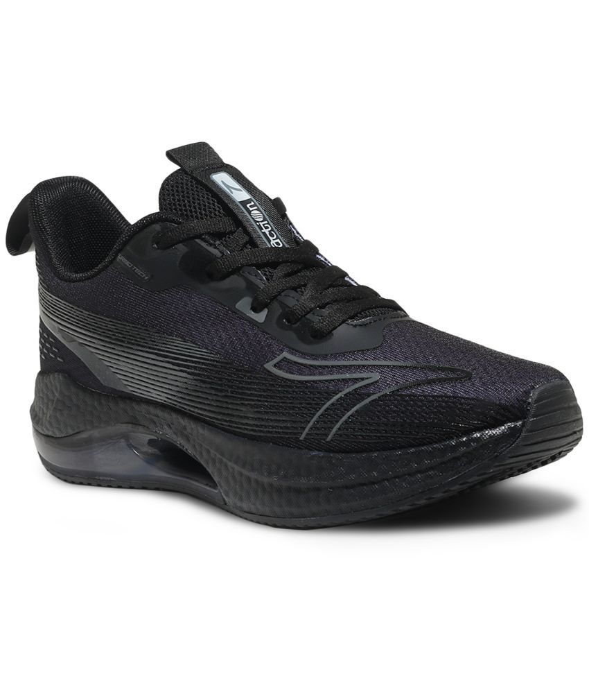     			Action Sports Running Shoes Black Men's Sports Running Shoes