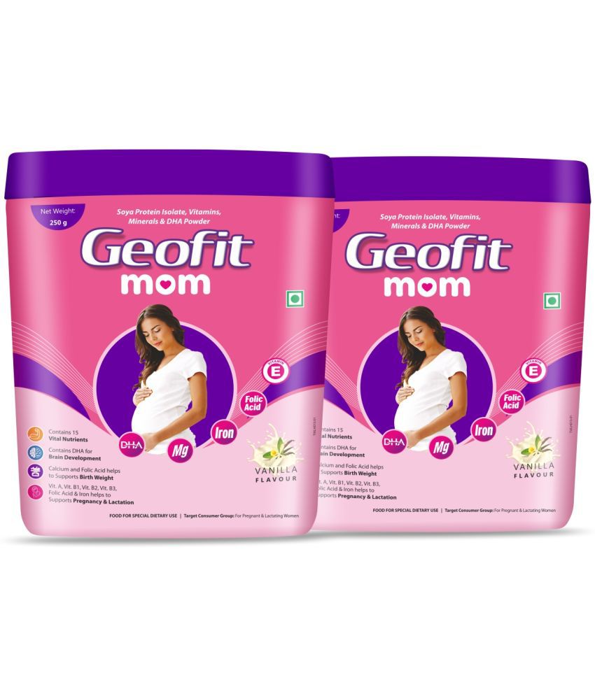     			GEOFIT Mom Protein Powder 250 gm Pack of 2