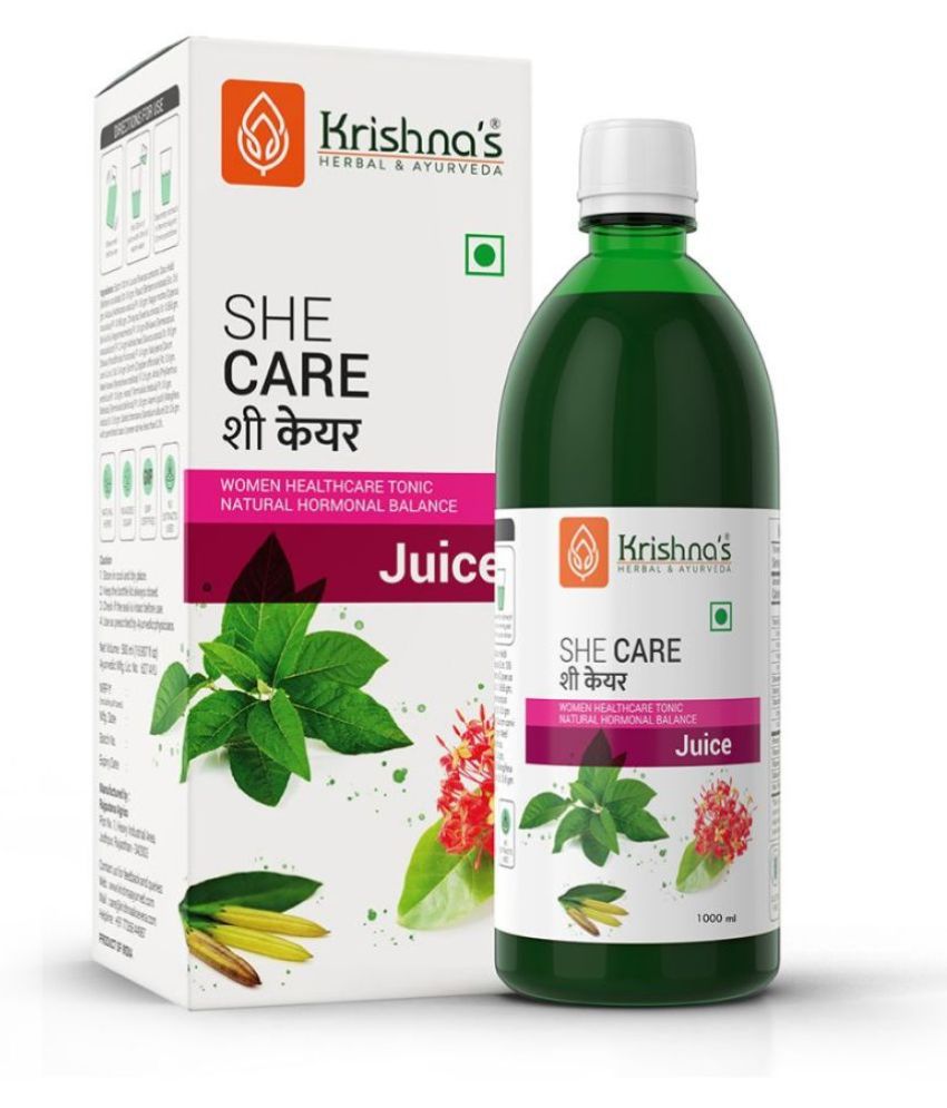     			Krishna's Herbal & Ayurveda She Care Juice - 1000 ml