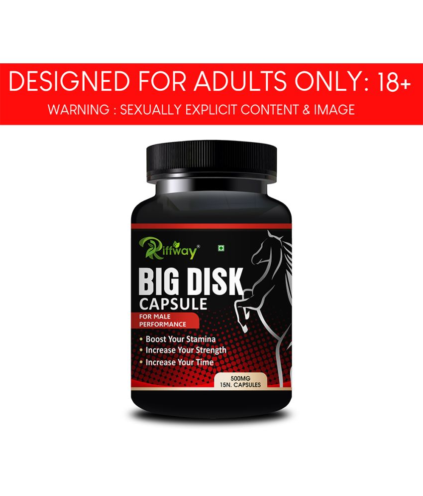     			Big Dis-k Capsule For Men Tablet Maximize Sensation S-E-X Desire & Intensity