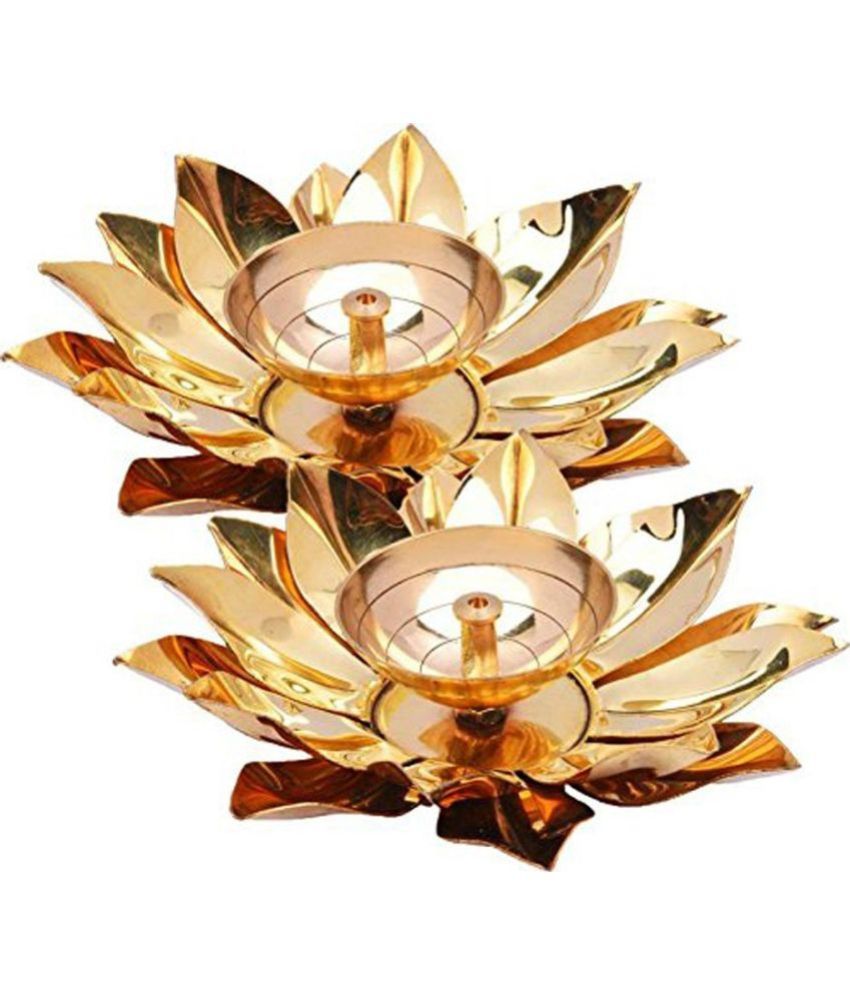     			Heaven Decor Diya 2 Piece ( Pack of 2 )