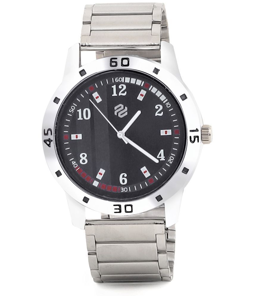     			PRADO Silver Metal Analog Men's Watch