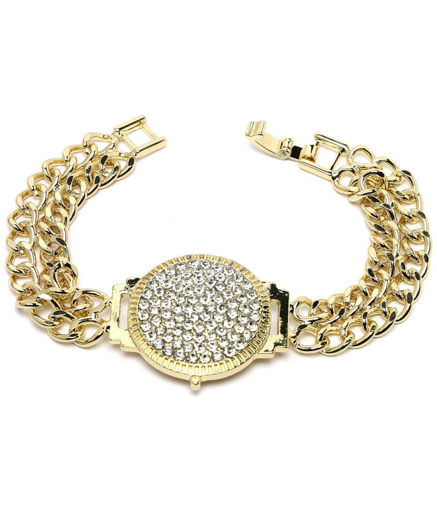     			Scintillare by Sukkhi Gold Bracelet ( Pack of 1 )