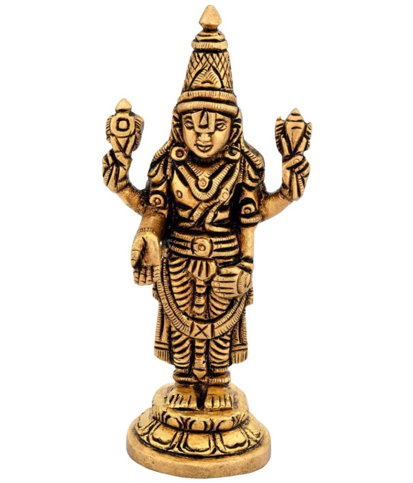     			Shreeyaash Brass Balaji Idol ( 10 cm )