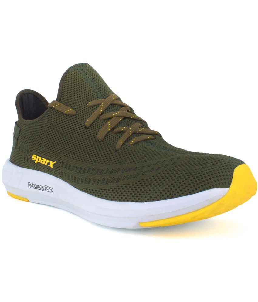     			Sparx SM 482 Olive Men's Sports Running Shoes