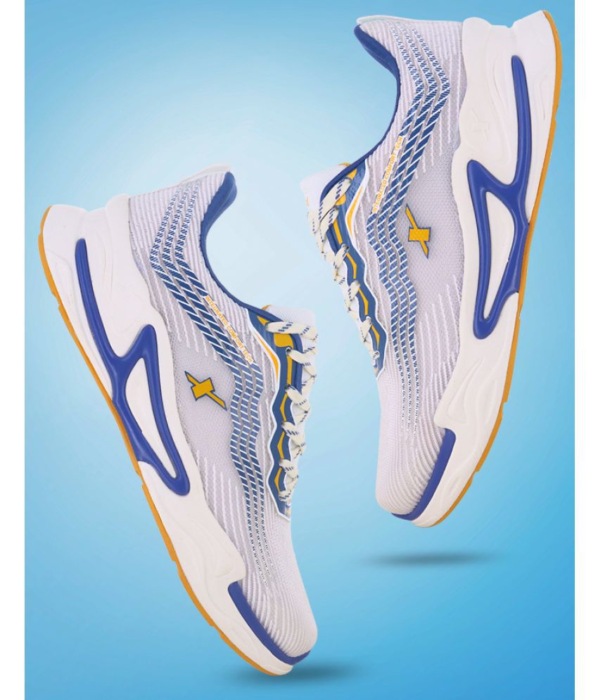     			Sparx SM 904 White Men's Sports Running Shoes