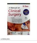 A Manual on Clinical Surgery 16th Edition 2023 by S. Das