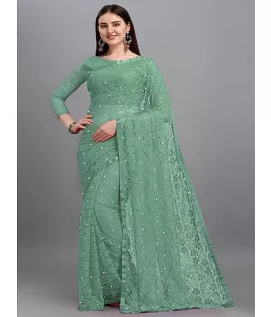 Buy Green Sarees for Women by RAJ DHARMA SILK Online | Ajio.com