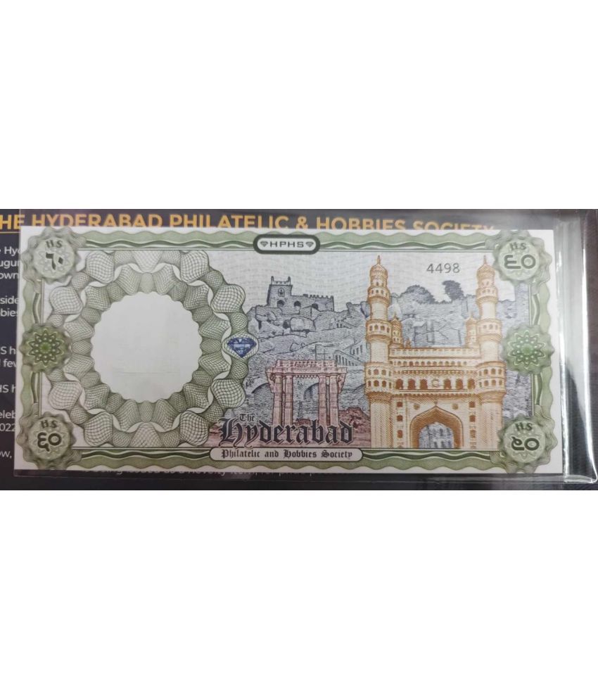     			60th Diamond Jubilee Issue Note from Hyderabad