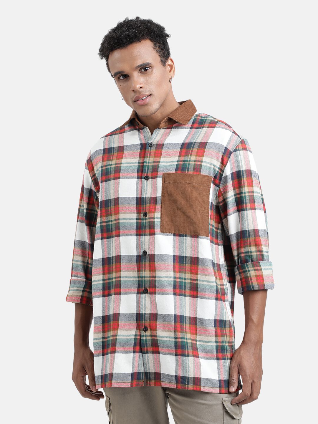     			Bene Kleed 100% Cotton Regular Fit Checks Full Sleeves Men's Casual Shirt - Multi ( Pack of 1 )