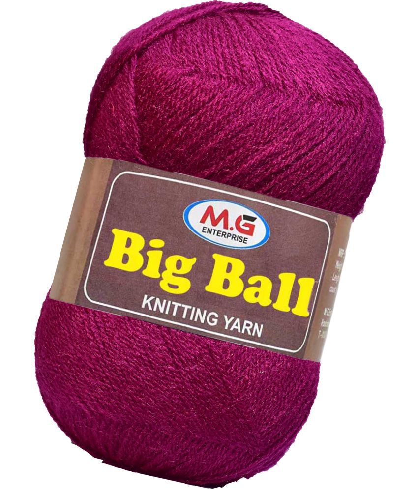     			Bigboss  Deep Magetna 400 gms Wool Ball Hand knitting wool- Art-IDA