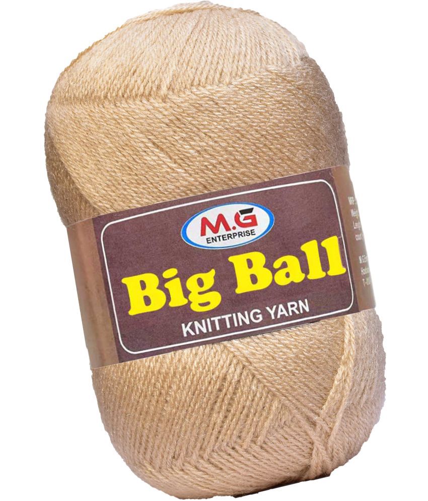     			Bigboss  Light Skin 600 gms Wool Ball Hand knitting wool- Art-AAGH