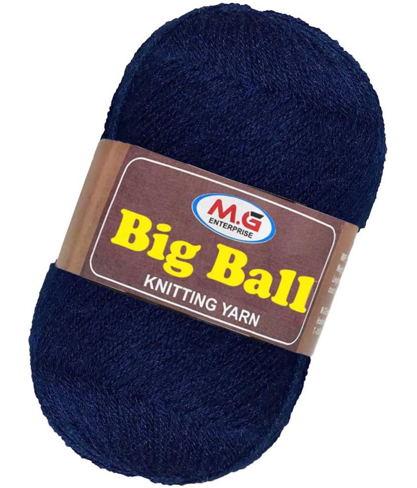     			Bigboss  Navy 400 gms Wool Ball Hand knitting wool- Art-ABA