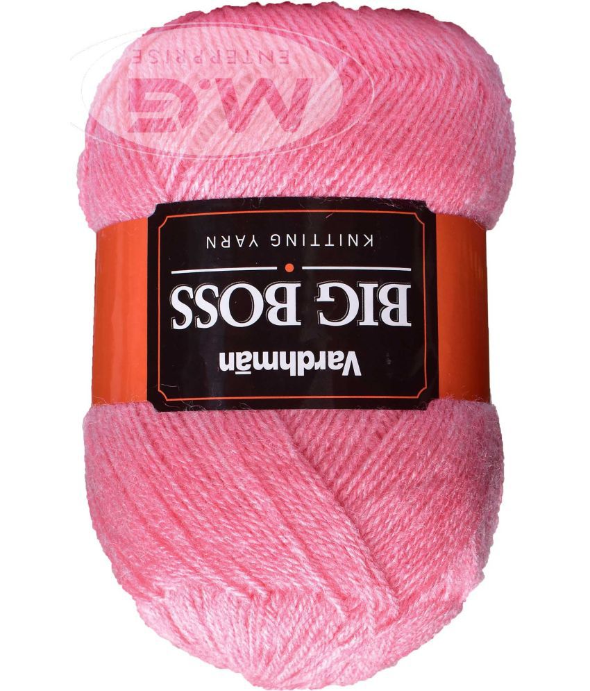     			Bigboss Toffy (600 gm)  Wool Ball Hand knitting wool / Art Craft soft fingering crochet hook yarn, needle knitting yarn thread dyed- L ML