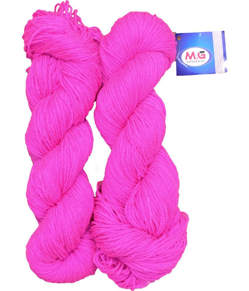     			Brilon Rose (300 gm)  Wool Hank Hand knitting wool / Art Craft soft fingering crochet hook yarn, needle knitting yarn thread dyed