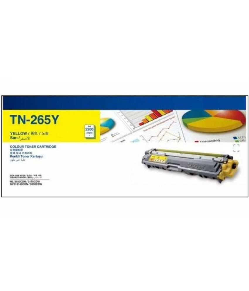     			ID CARTRIDGE TN 265 Yellow Single Cartridge for For Use MFC-9140CDN & HL-3150CDN