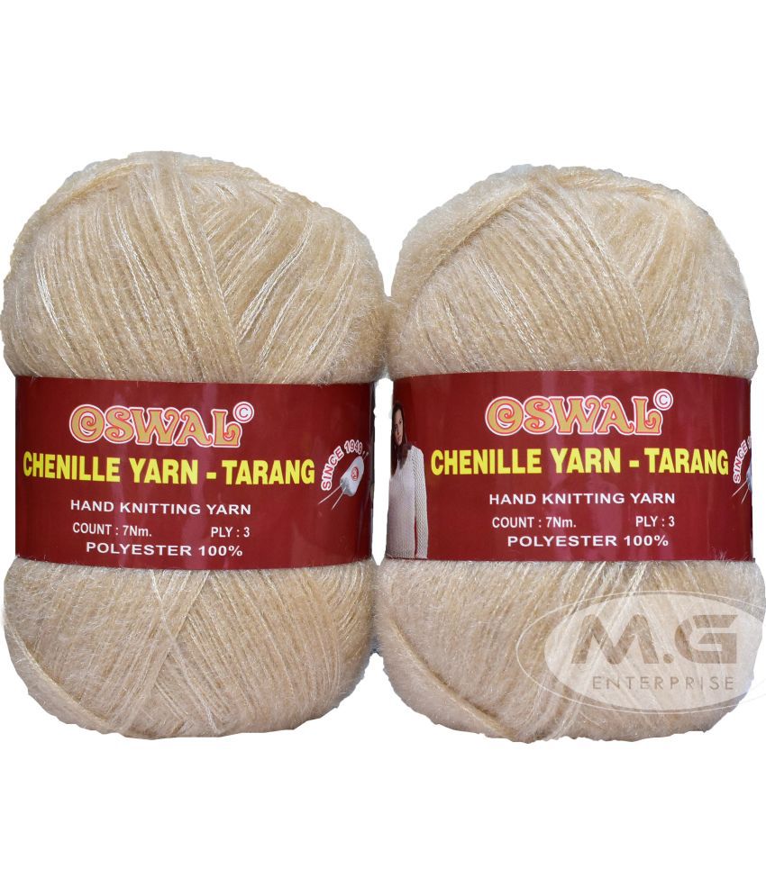     			Knitting Wool Yarn, Soft Tarang Feather Wool Ball LIght Skin 500 gm  Best Used with Knitting Needles, Soft Tarang Wool Crochet NeedlesWool Yarn for Knitting. By Oswa W XI