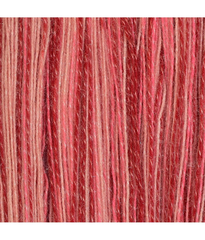     			Knitting Yarn Arman Wool, Soft Fancy Wool Deep Strawberry 300 gm  Best Used with Knitting Needles, Soft Fancy Wool Crochet NeedlesWool Yarn for Knitting. By     K