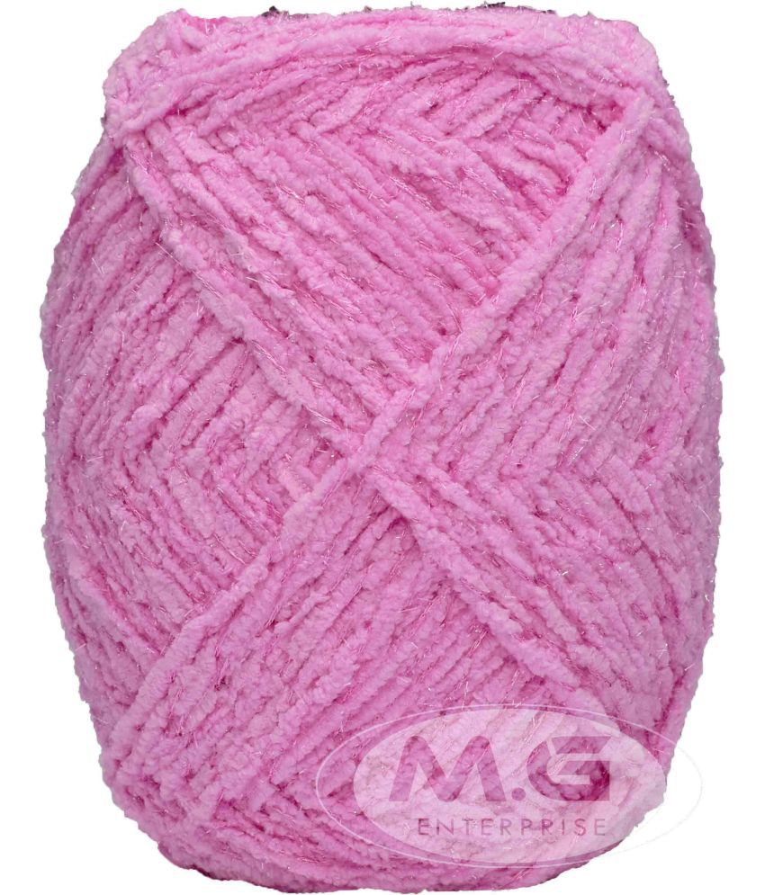     			Knitting Yarn Thick Chunky Wool, Blanket Pink  WL 600 gm