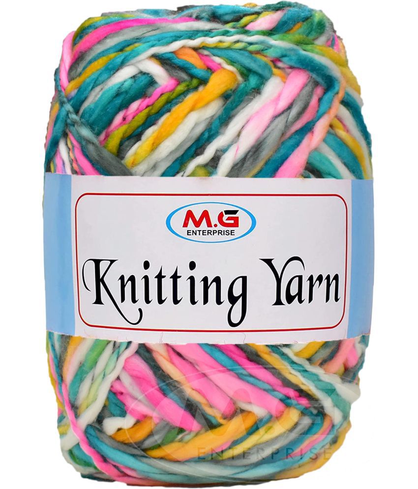     			Knitting Yarn Thick Chunky Wool,Sumo  CloudBow 200 gms-SB Art-HBE