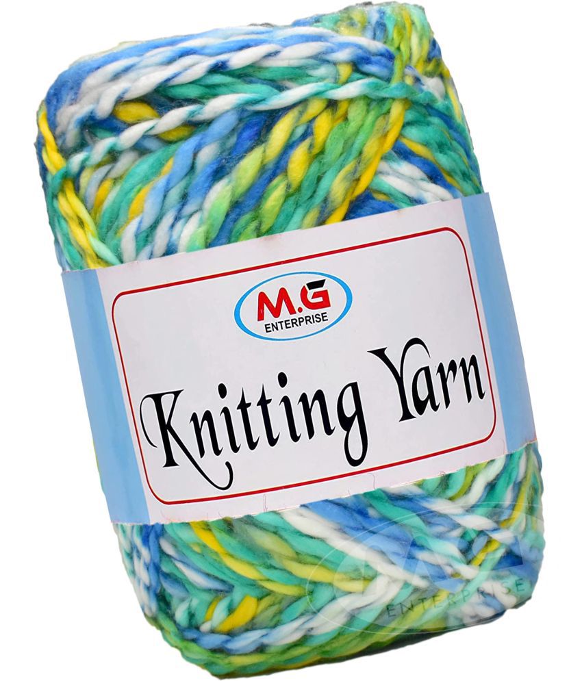     			Knitting Yarn Thick Chunky Wool,Sumo  New Green 600 gms-OB Art-ABBG