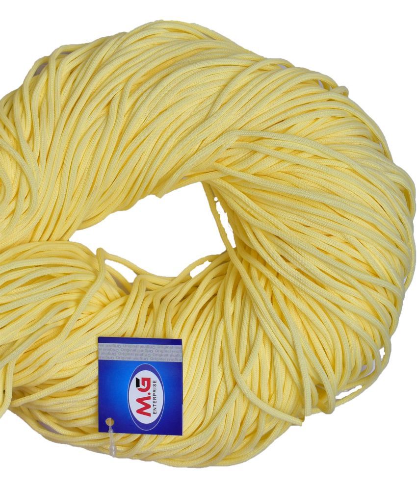     			Macrame Cream Braided Cord Thread Nylon knot Rope sturdy cording, mildew resistant DIY 3 mm 30 m for Jewelry Making, Bags & art craft