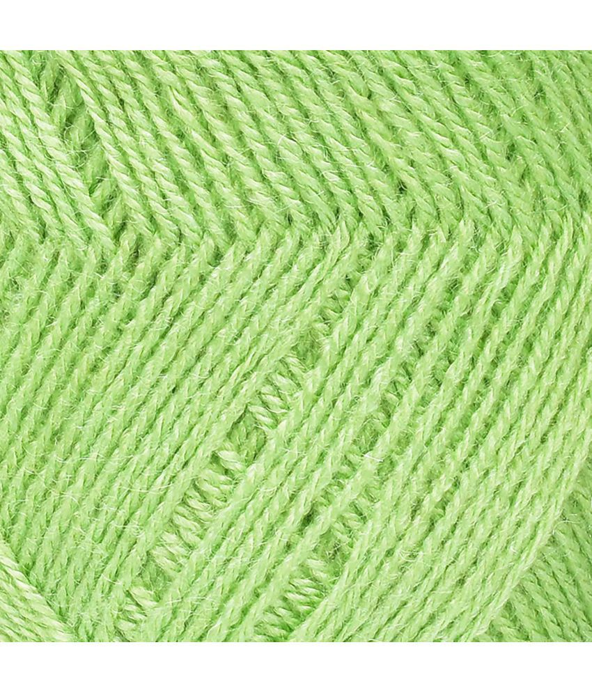     			Oswal KK_Chirag Light Green (200 gm)  Wool Ball Hand knitting wool  HB