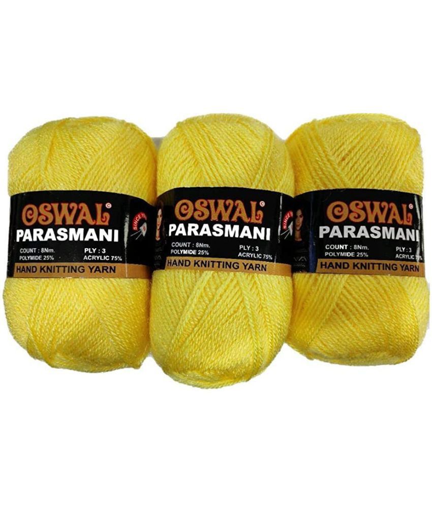    			Parasmani Hand Knitting Soft Fingering Crochet Hook Colour (100GMS Each) 500GMS Shade no.29