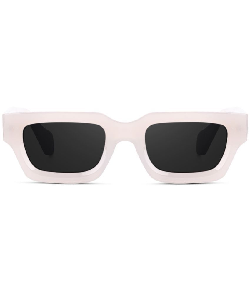     			Peter Jones White Rectangular Sunglasses ( Pack of 1 )