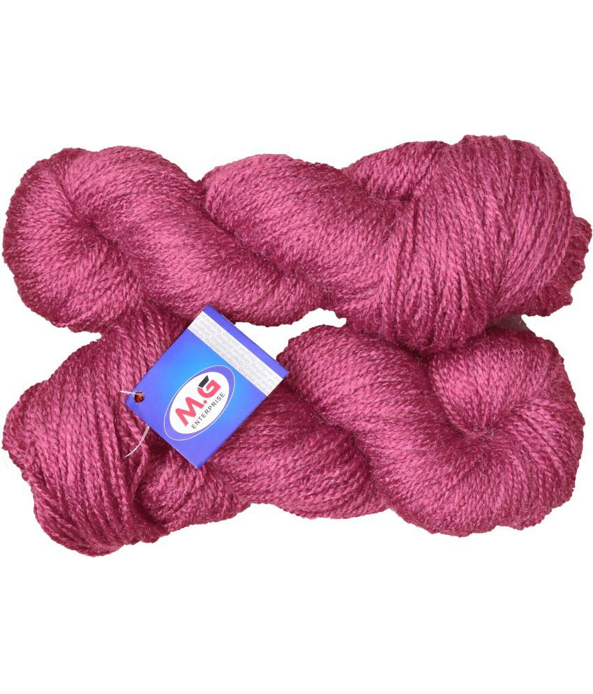    			Popeye Cherry (400 gm)  Wool Hank Hand knitting wool / Art Craft soft fingering crochet hook yarn, needle knitting yarn thread dye  I