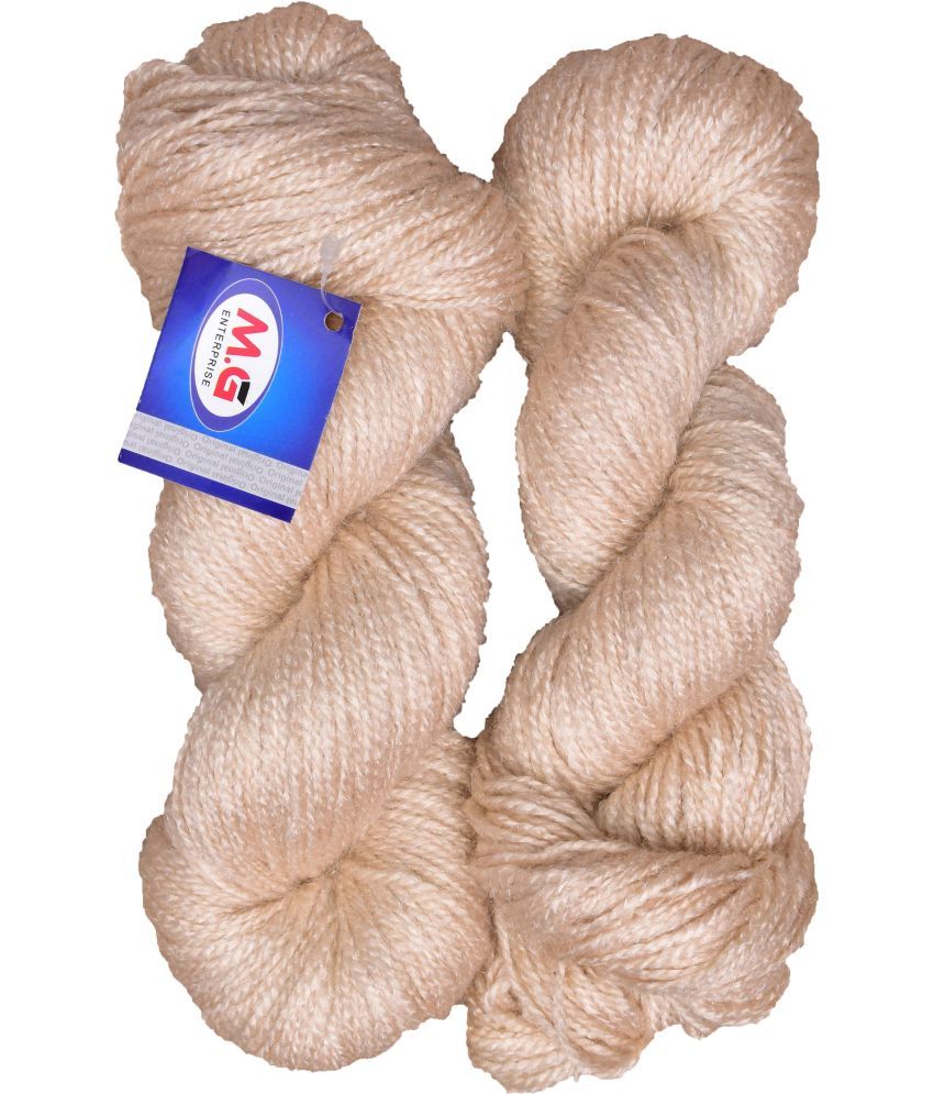     			Rabit Excel Light Skin (400 gm)  Wool Hank Hand knitting wool / Art Craft soft fingering crochet hook yarn, needle knitting yarn thread dyed