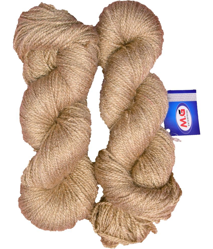     			Rabit Excel Peanut (400 gm)  Wool Hank Hand knitting wool / Art Craft soft fingering crochet hook yarn, needle knitting yarn thread dyed