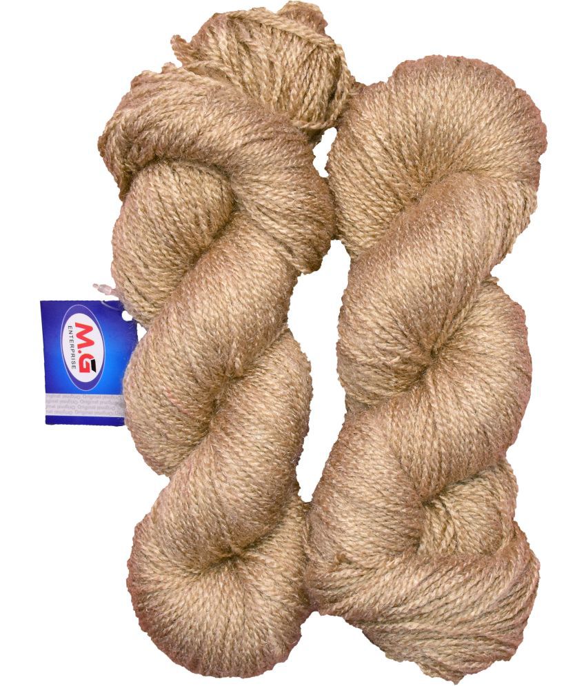     			Rabit Excel Peanut (500 gm)  Wool Hank Hand knitting wool / Art Craft soft fingering crochet hook yarn, needle knitting yarn thread dyed