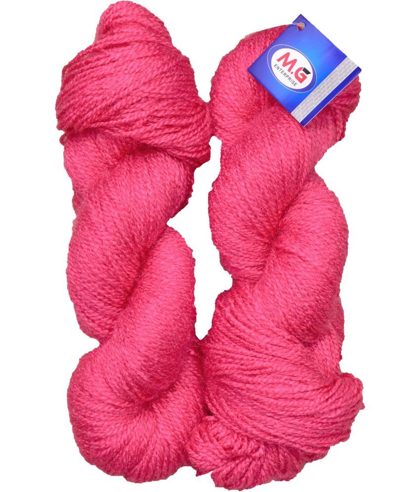     			Rabit Excel Rose (200 gm)  Wool Hank Hand knitting wool / Art Craft soft fingering crochet hook yarn, needle knitting yarn thread dyed