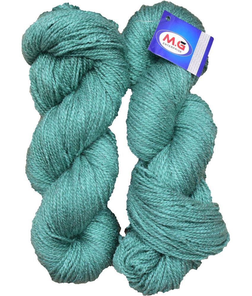    			Rabit Excel Turquoise (500 gm)  Wool Hank Hand knitting wool / Art Craft soft fingering crochet hook yarn, needle knitting yarn thread dyed