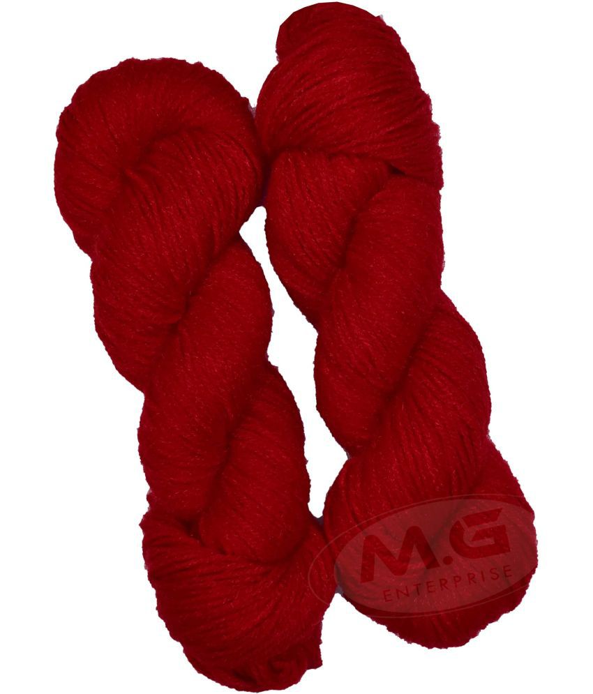     			Represents H VARDHMAN Knitting Yarn Wool Li Red 500 gm Art-ACBC