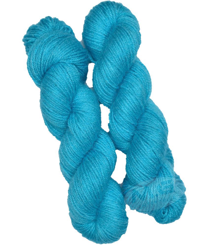     			Represents H VARDHMAN Knitting Yarn Wool Li Sky Blue 500 gm Art-ACAE