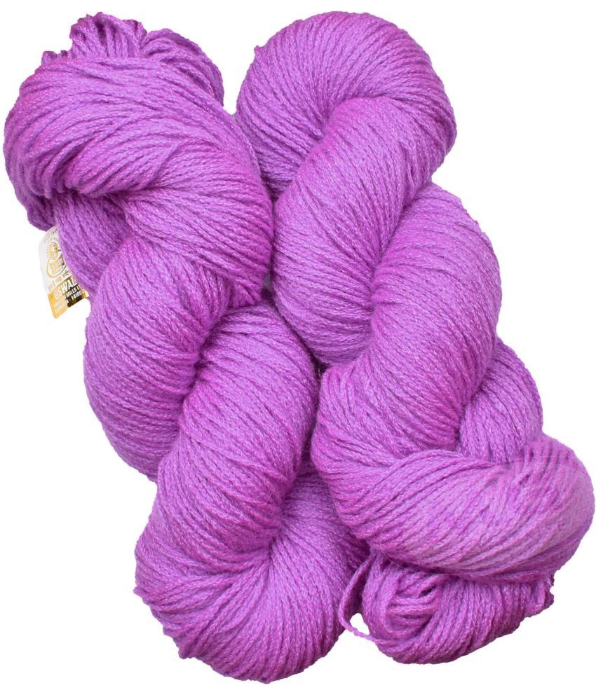     			Represents Oswal Knitting Yarn Martina Wool, Crave Wool Purple 400 gm ART - BFB