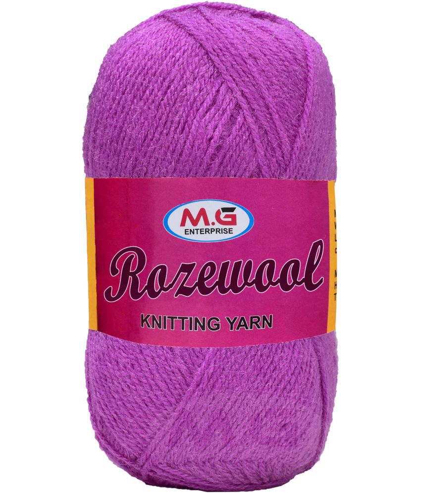     			Represents Rosemary  Purple 200 gms Wool Ball Hand knitting wool-VD Art-FII