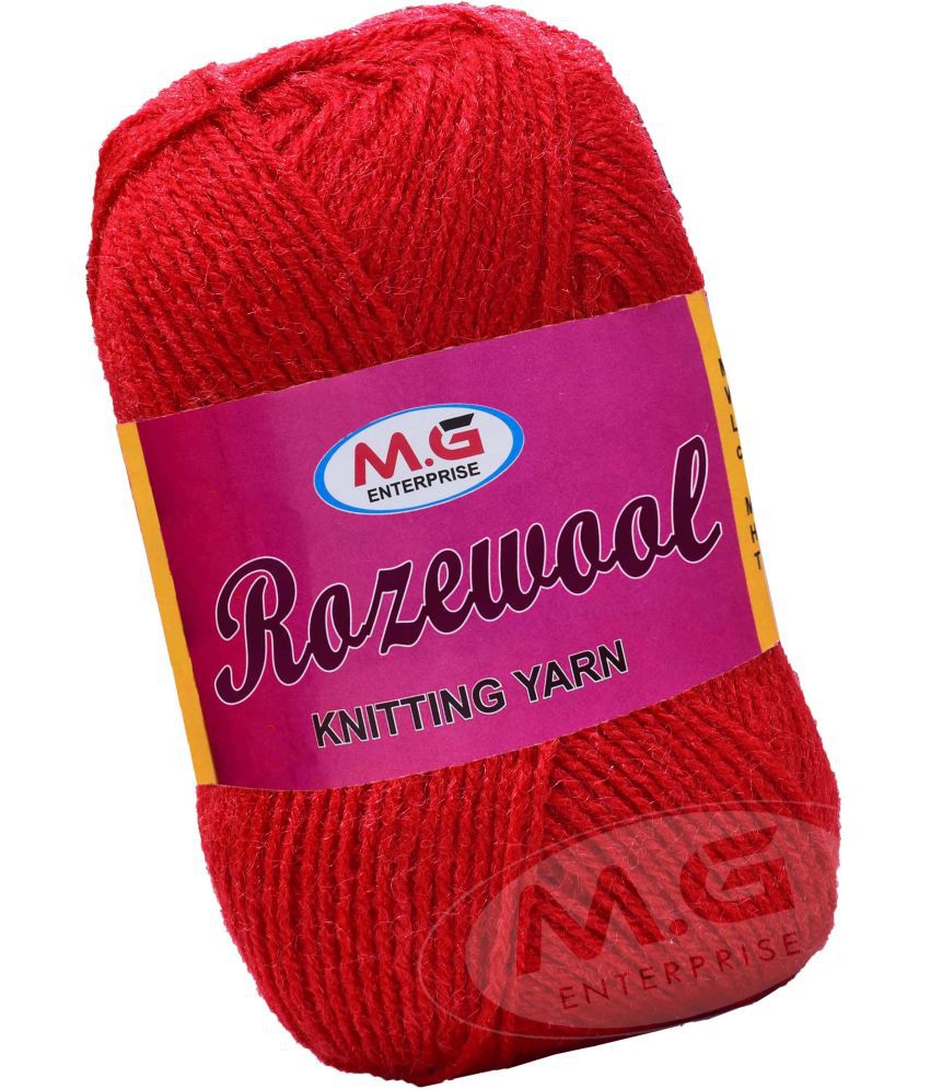     			Represents Rosemary  Red 300 gms Wool Ball Hand knitting wool-TD Art-GJJ