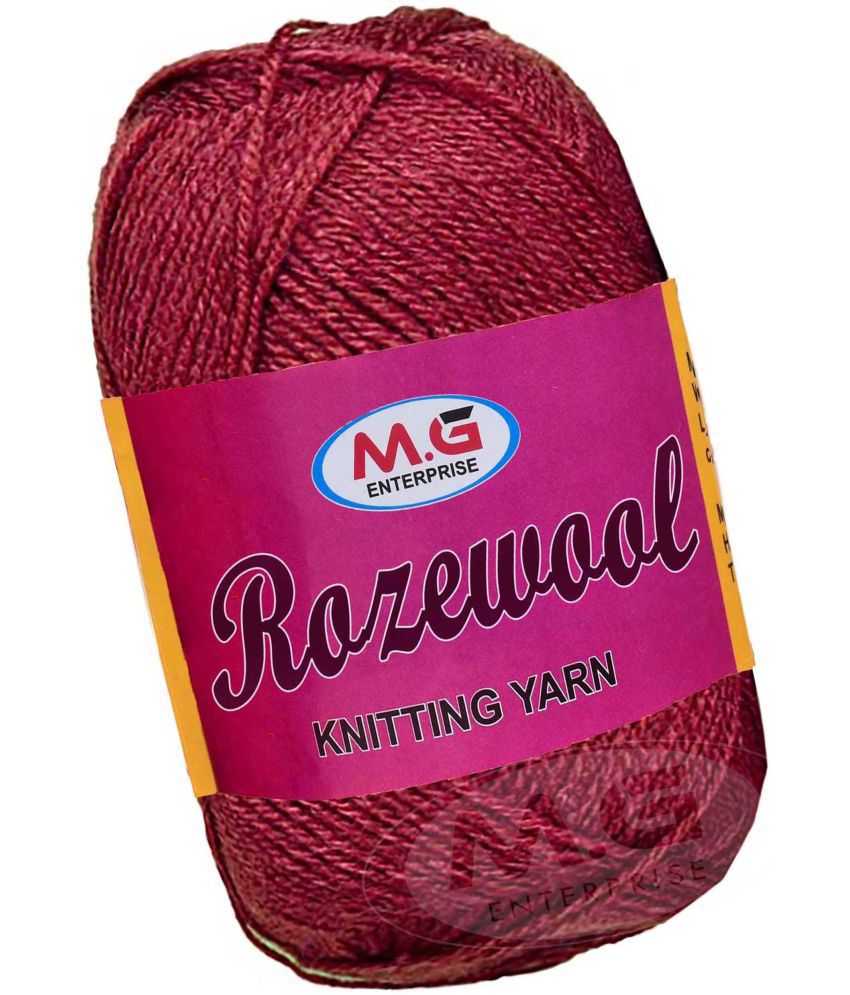     			Represents Rosemary  Rosewood 300 gms Wool Ball Hand knitting wool-ND Art-GJA