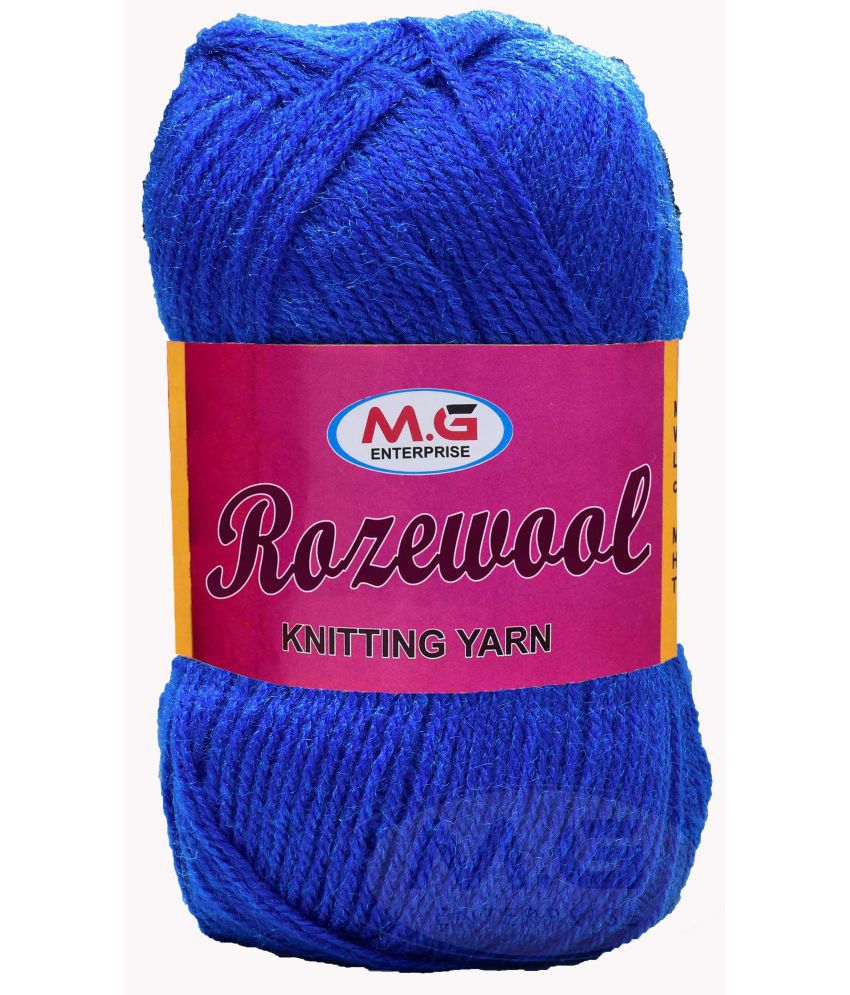     			Represents Rosemary  Royal Blue 200 gms Wool Ball Hand knitting wool-MD Art-GJB