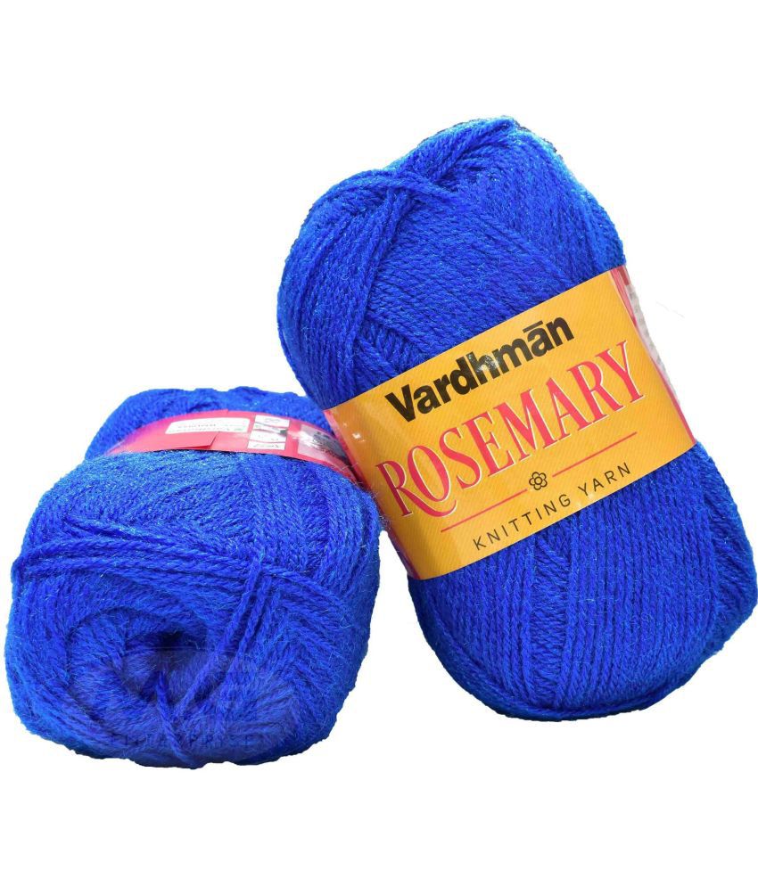     			Represents Vardhman K/K Rosemary Royal Blue (300 gm) knitting wool Art-GJB