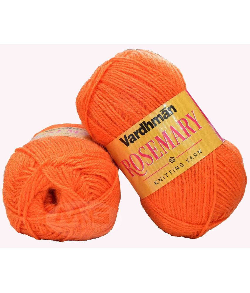     			Represents Vardhman S_Rosemary Orange (300 gm) knitting wool Art-FIG