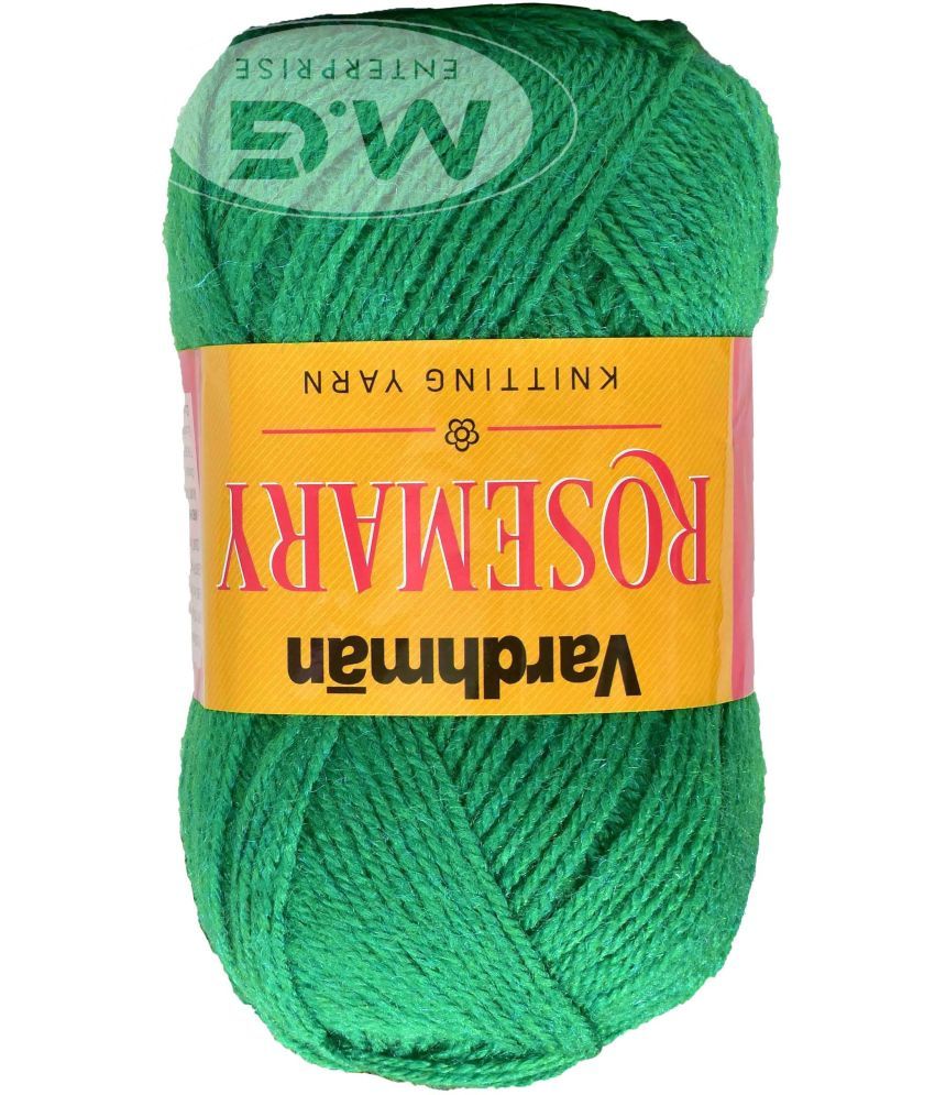     			Rosemary Moss (400 gm)  Wool Ball Hand knitting wool / Art Craft soft fingering crochet hook yarn, needle knitting yarn thread dyed- R SO