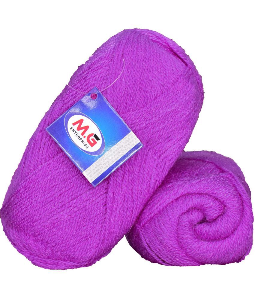     			Rosemary Purple (300 gm)  Wool Ball Hand knitting wool / Art Craft soft fingering crochet hook yarn, needle knitting yarn thread dye Z AC