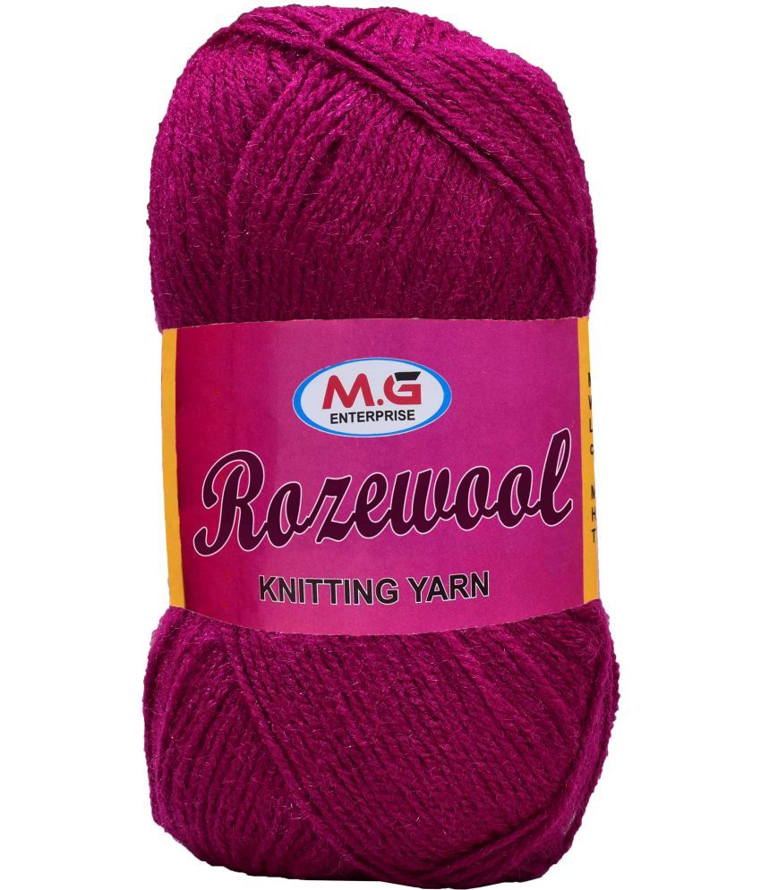     			Rosewool  Strawberry 200 gms Wool Ball Hand knitting wool- Art-FHC