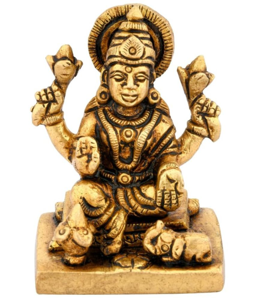     			Shreeyaash Brass Goddess Laxmi Idol ( 6 cm )