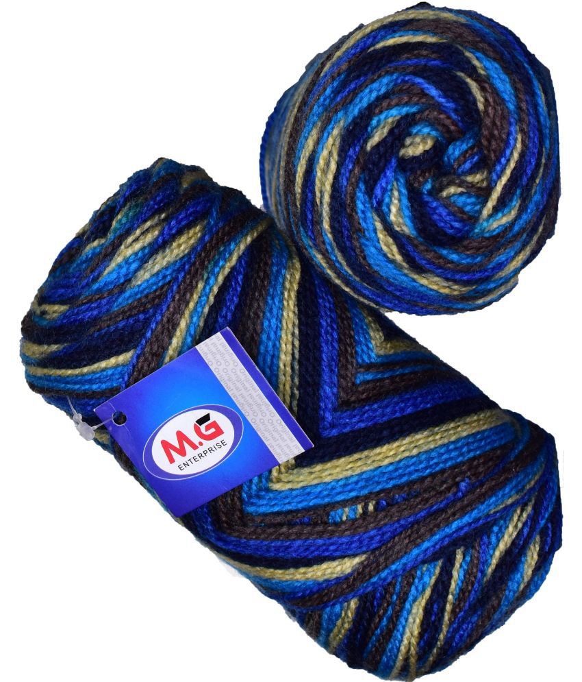     			Spectrum Royal Blue (400 gm)  Wool Ball Hand knitting wool / Art Craft soft fingering crochet hook yarn, needle knitting yarn thread dye Q RB