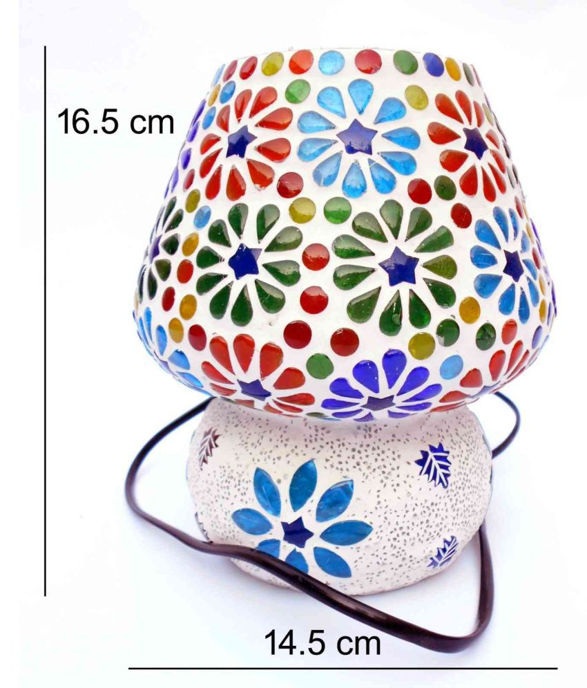     			Susajjit Decor Multicolor Decorative Table Lamp ( Pack of 1 )
